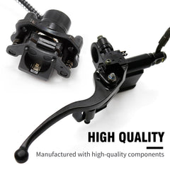 Aynaxcol assembled brake hose and lever demonstrating ready-to-install convenience