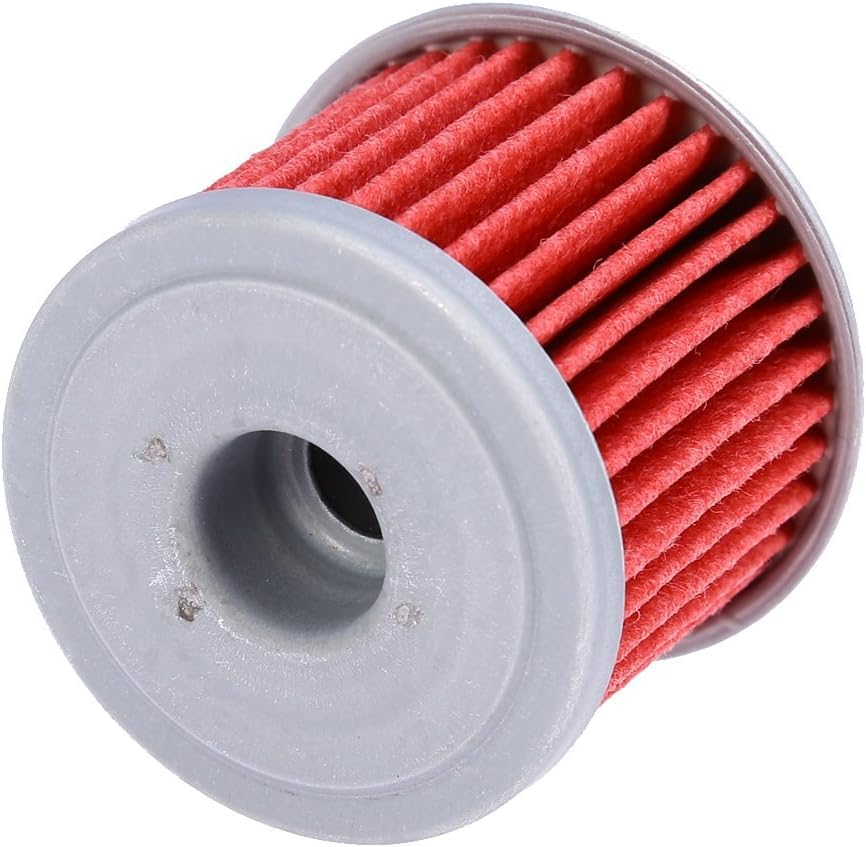 Aynaxcol oil filter next to ruler illustrating compact size benefit