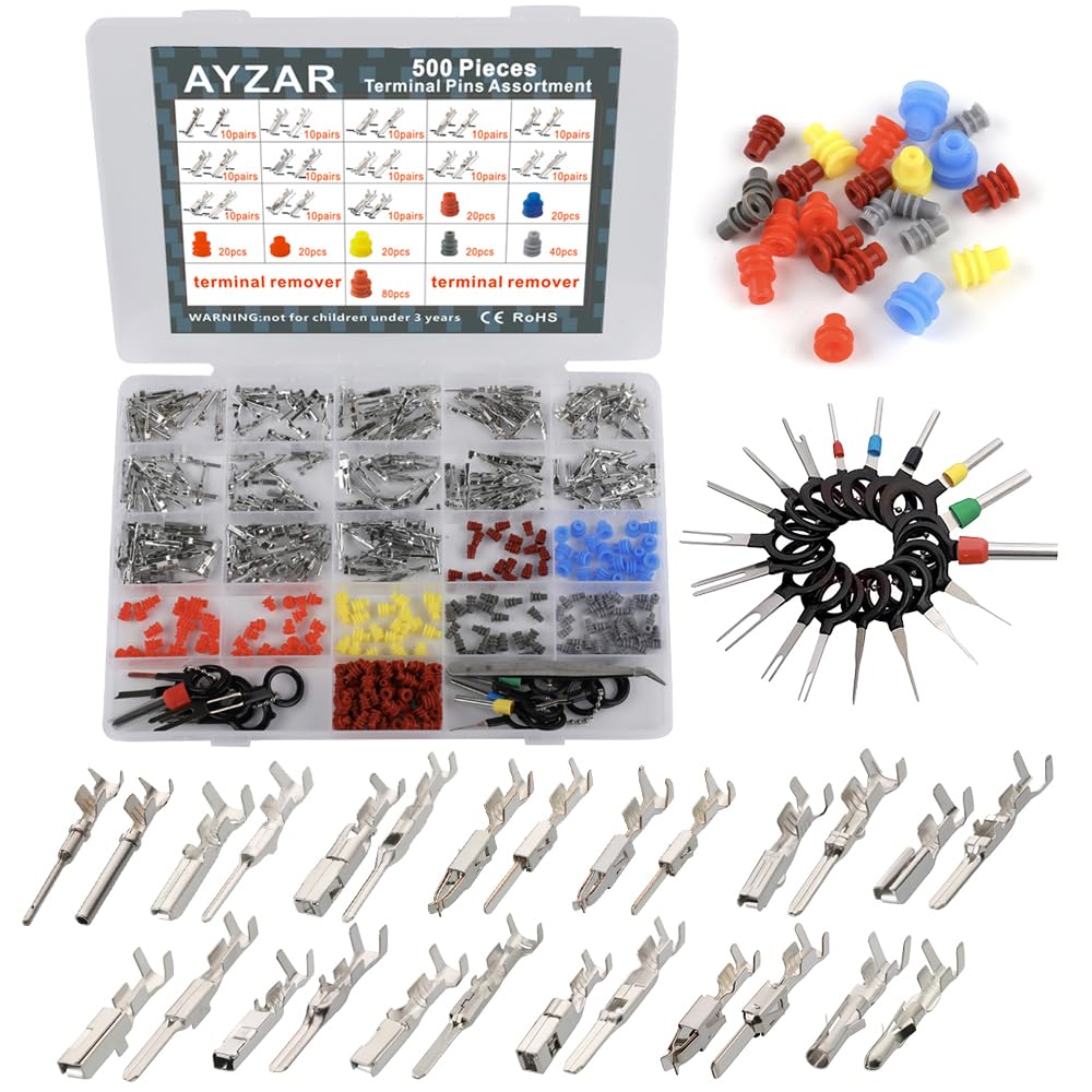 AYZAR organized kit box showing pins seals and tool, convenient repair set