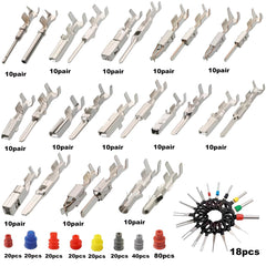 AYZAR tin-plated copper pins close-up, clear contact surface for conductivity