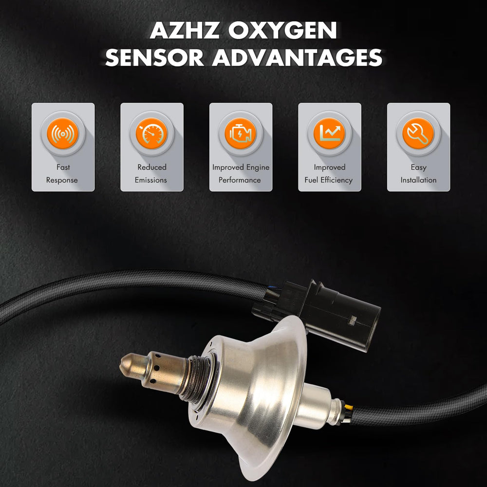 AZHZ sensor installed on exhaust manifold demonstrating proper fit benefit