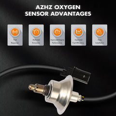 AZHZ sensor installed on exhaust manifold demonstrating proper fit benefit