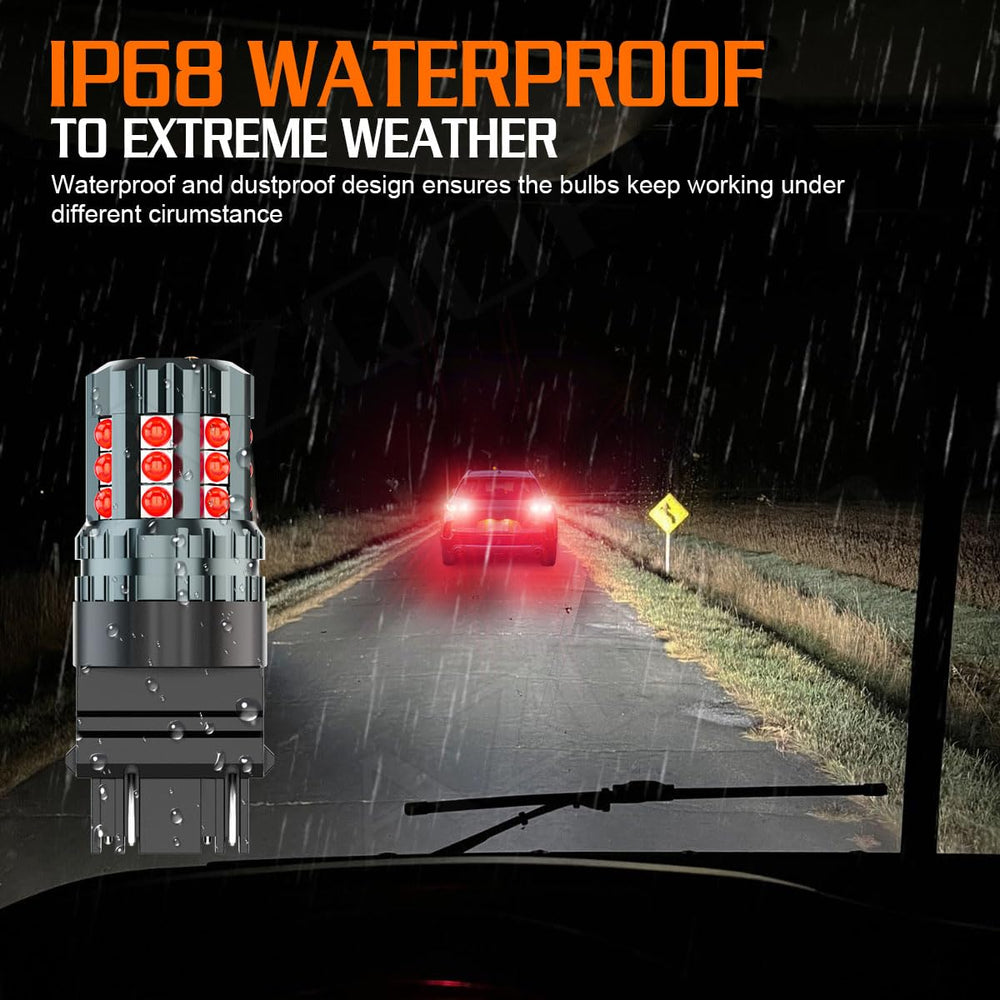 AZQOP nighttime brake illumination on Tundra showing improved visibility
