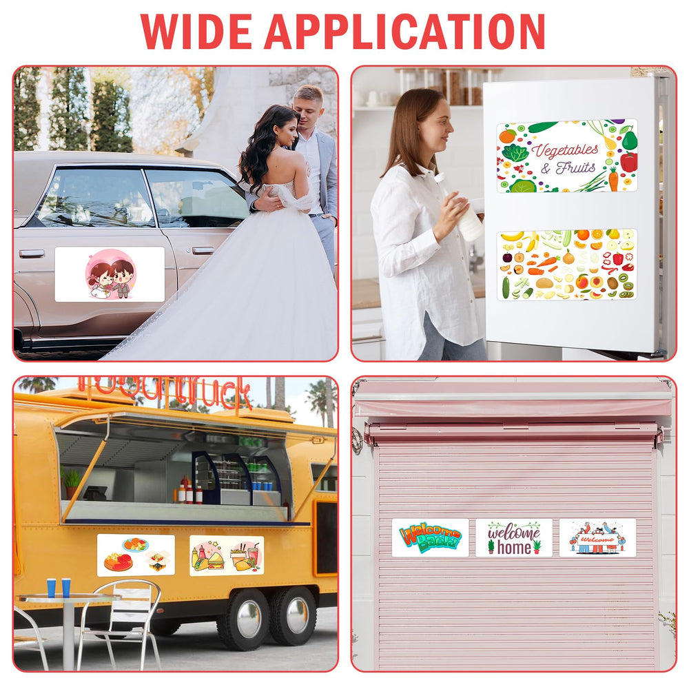 AzReference stacked four-pack of magnets showing organized storage and ready-to-use convenience