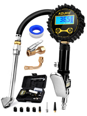 AZUNO inflator front view showing gauge and body for reliable inflation