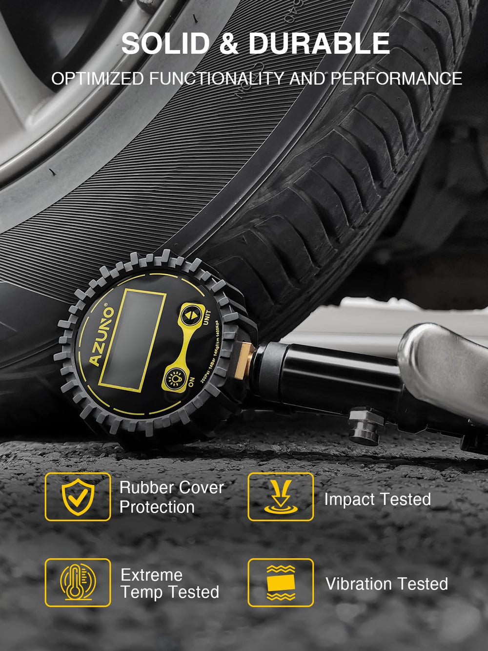 AZUNO lifestyle image in a workshop showing tool ready for professional maintenance