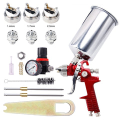 B4B BANG 4 BUCK front view of spray gun kit showing components and benefit precision