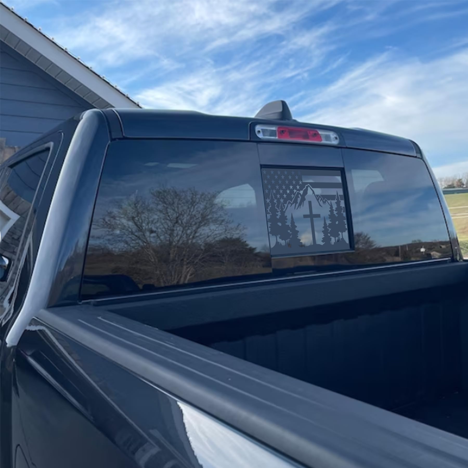 Babynora decal being applied with transfer film for bubble-free installation