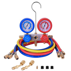 BACOENG manifold front view showing gauges and controls for accurate service