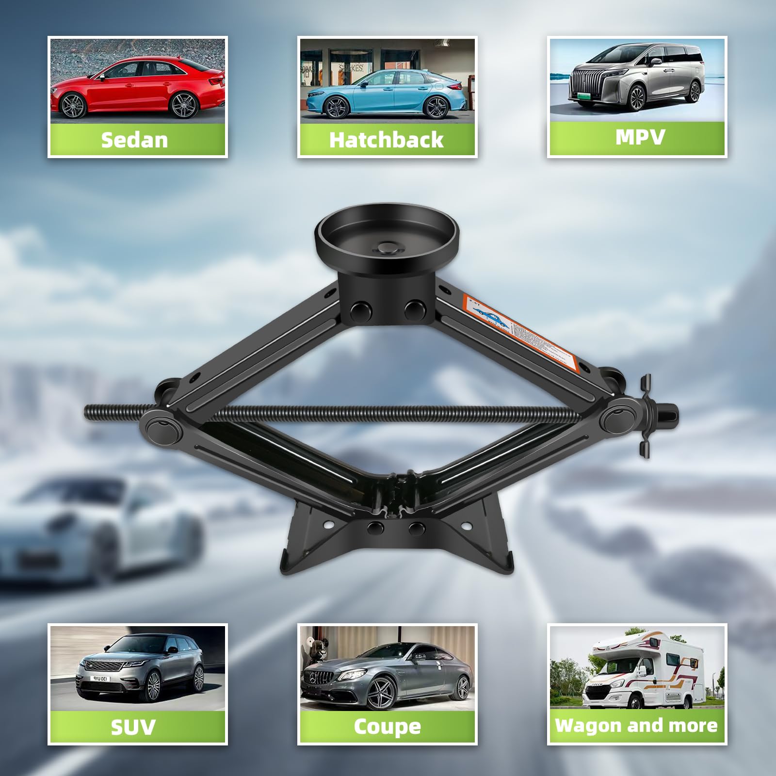 Baffixit kit next to traffic cone illustrating compact scale and portability