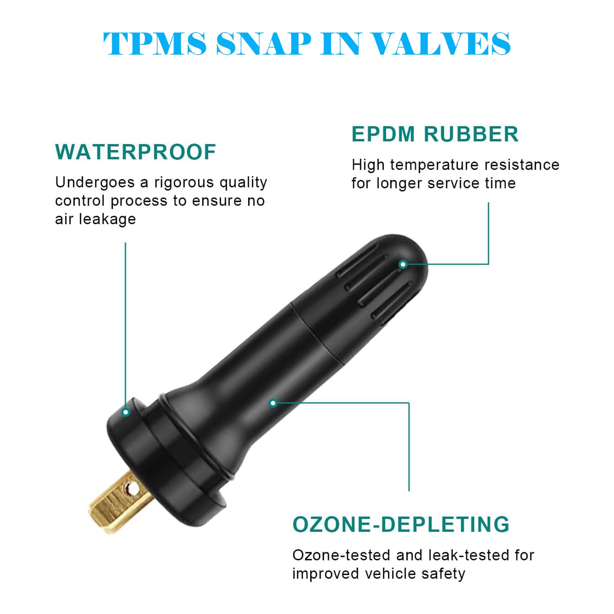 Baieasy side profile of stem showing clip-on fitment for easy replacement