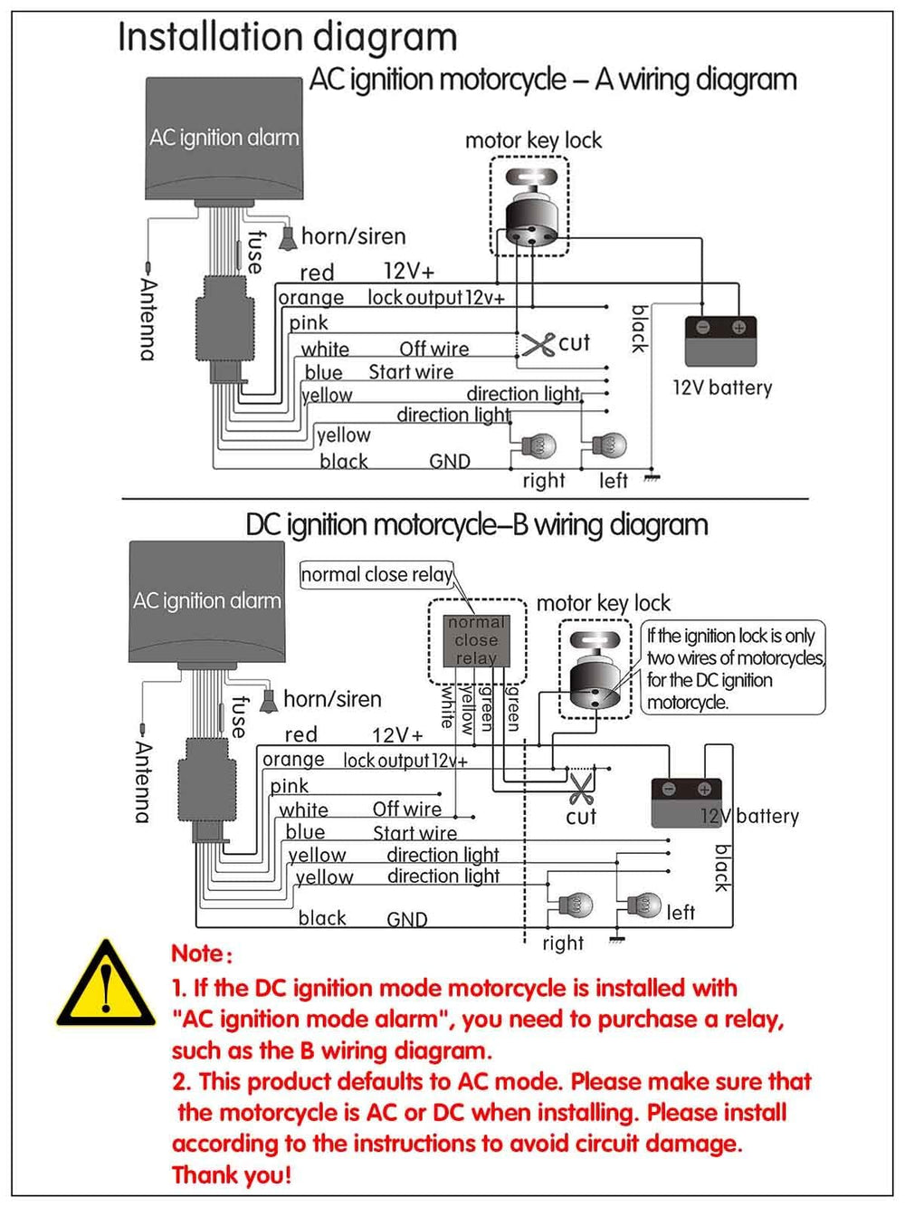 BAITHNA remote controller in hand providing quick arm-disarm benefit
