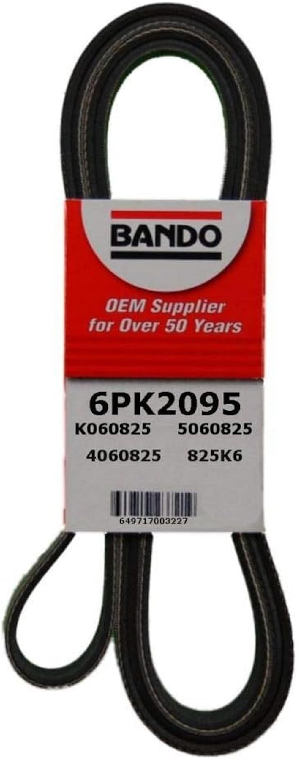 Bando USA front packaging showing OEM-quality belt and part number benefit