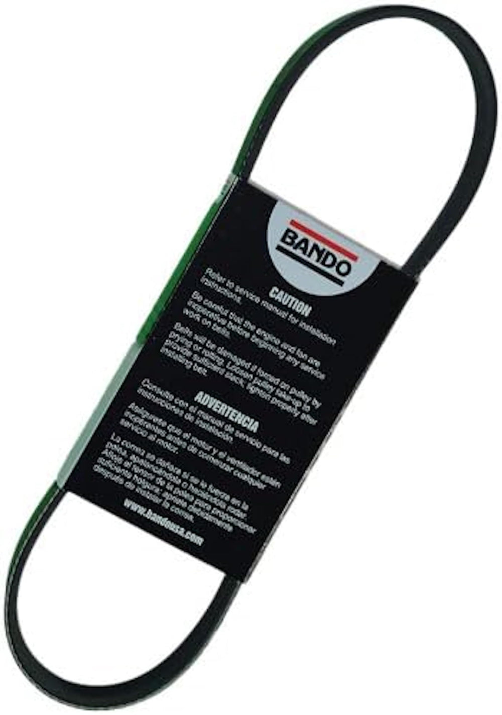 Bando USA belt installed on an engine illustrating reliable performance