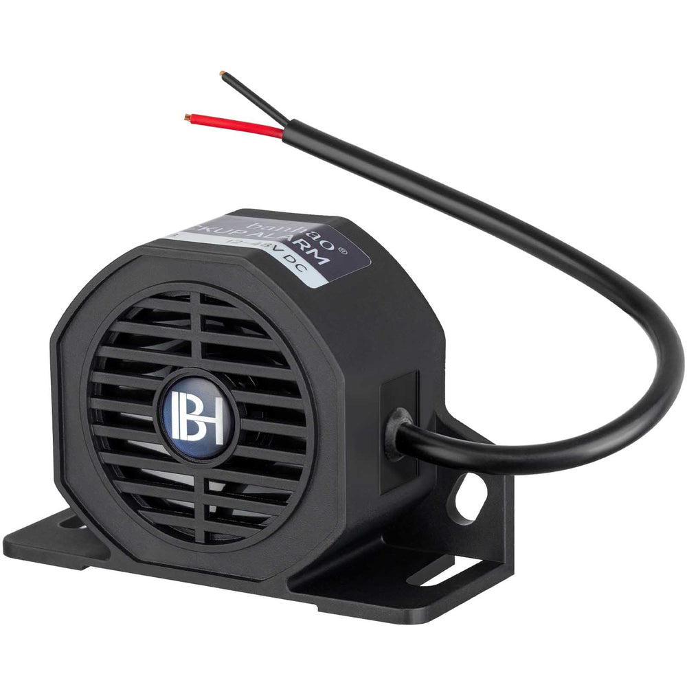 banhao front view mounted alarm showing compact profile and clear warning