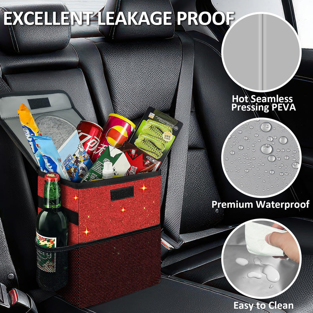 BAOGCOYO collapsed flat beside seat showing compact storage and portability benefit