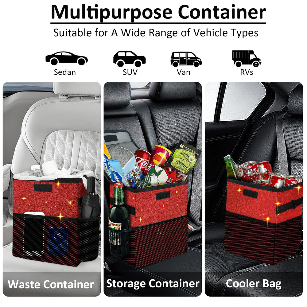BAOGCOYO side pockets holding phone and snacks showing extra organization convenience