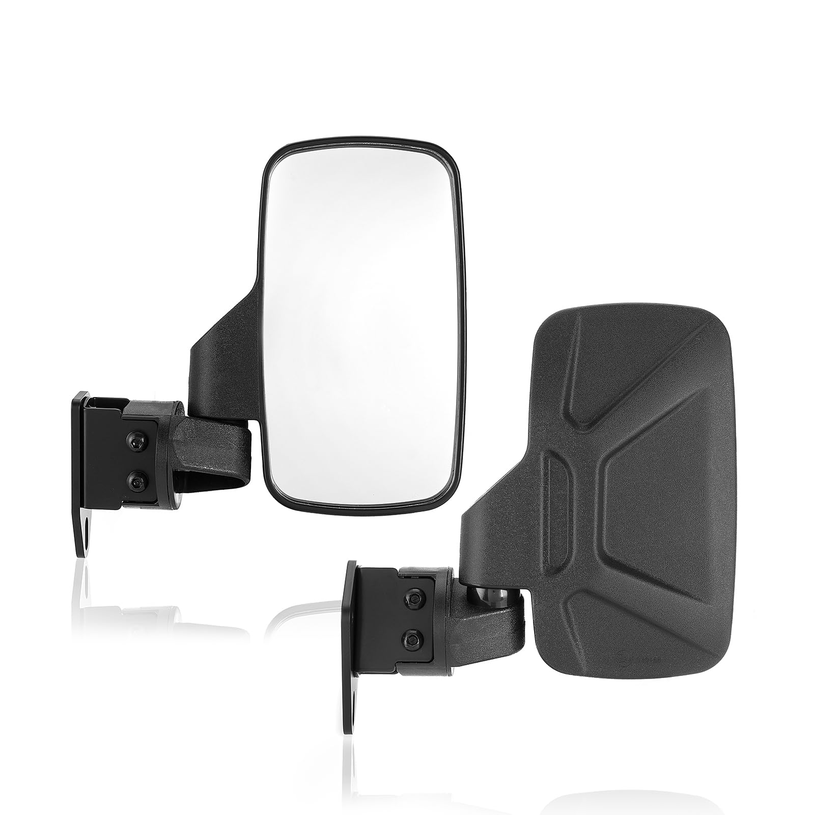 BARQUPO mirrors on Defender in off-road setting improving situational awareness