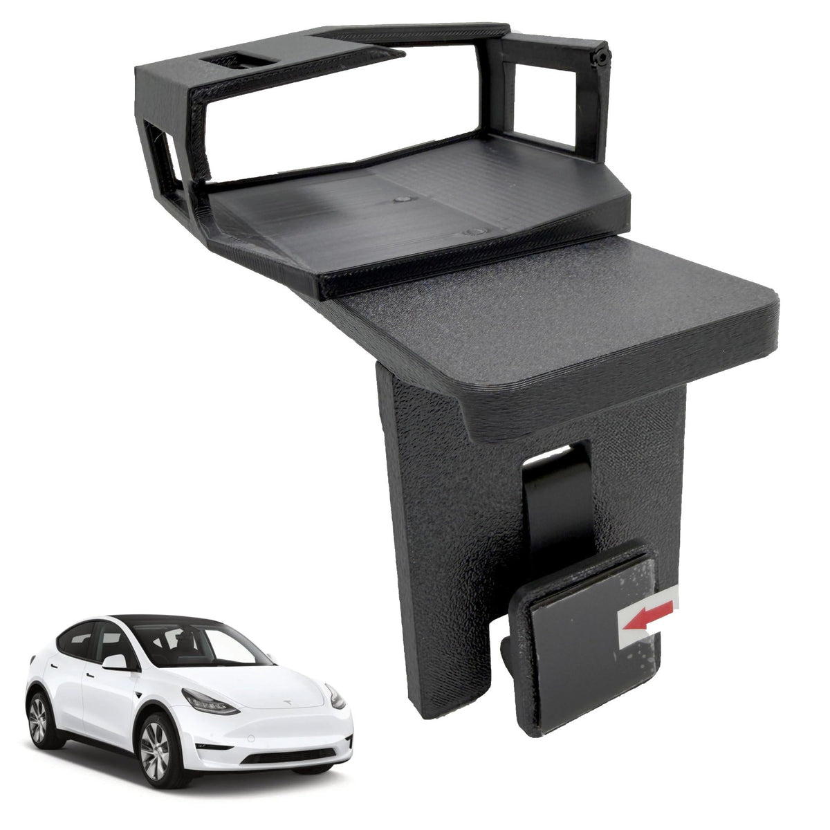 Bartallama3D front view showing Uniden R8 mounted securely with clean look