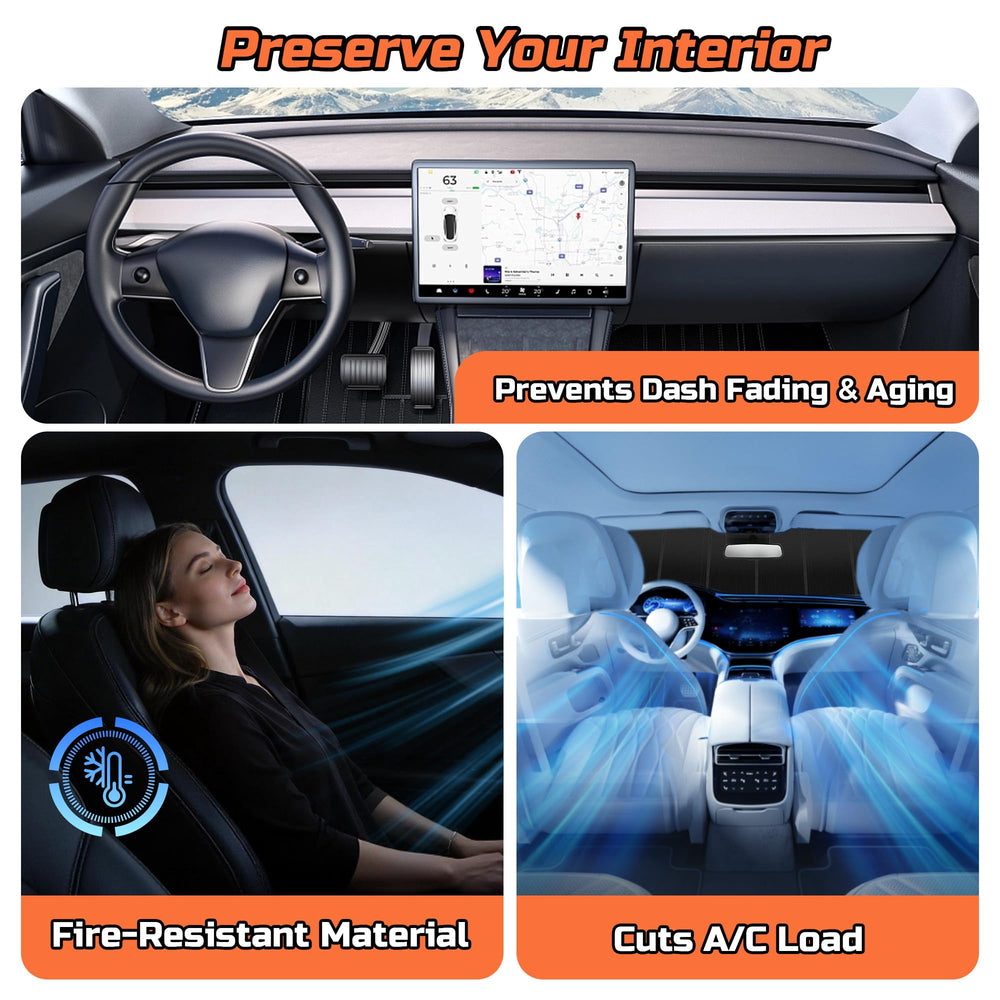 BasaltAuto installed inside Tacoma showing full coverage to keep cabin cool