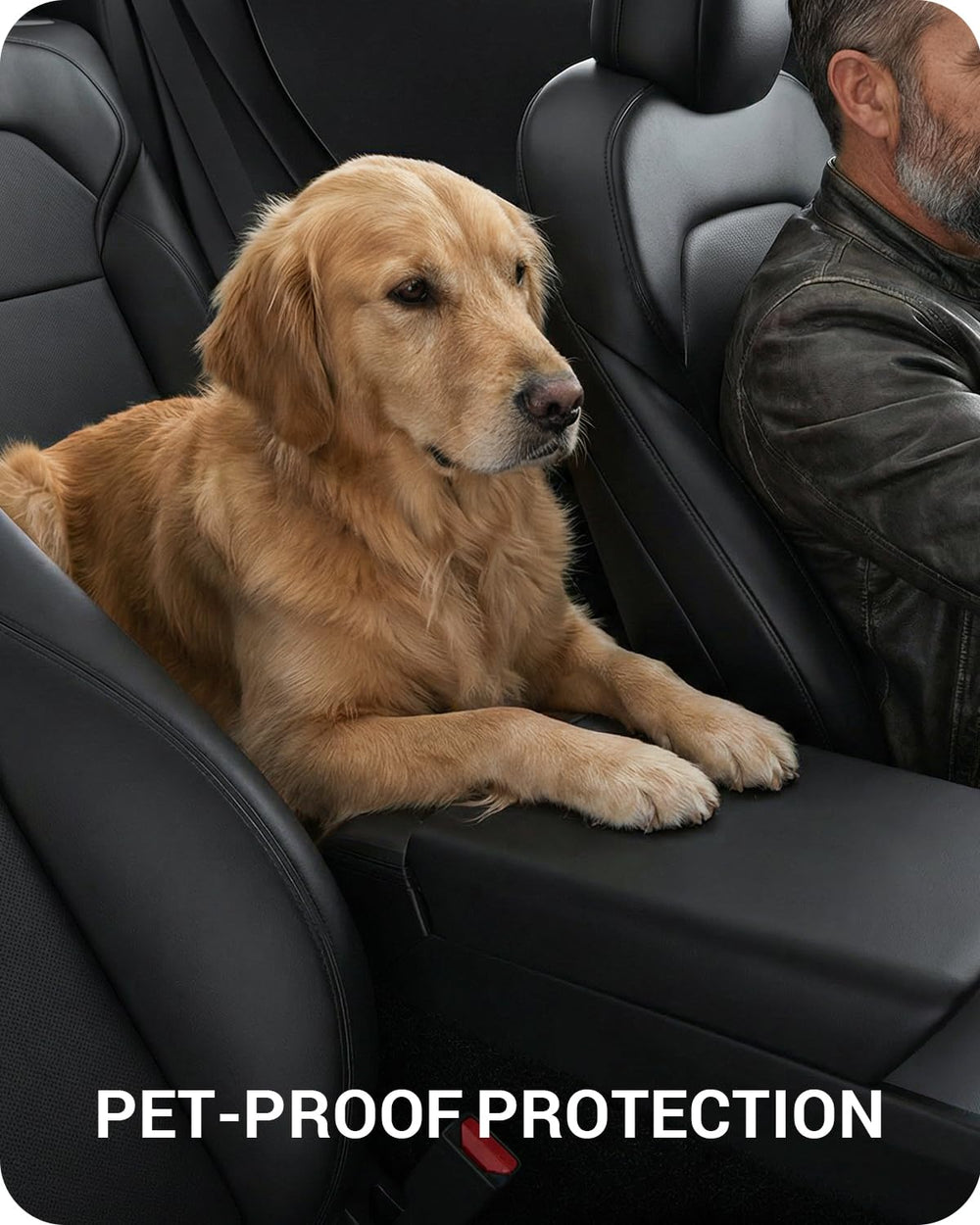 BASENOR matching seat color to preserve Tesla interior harmony