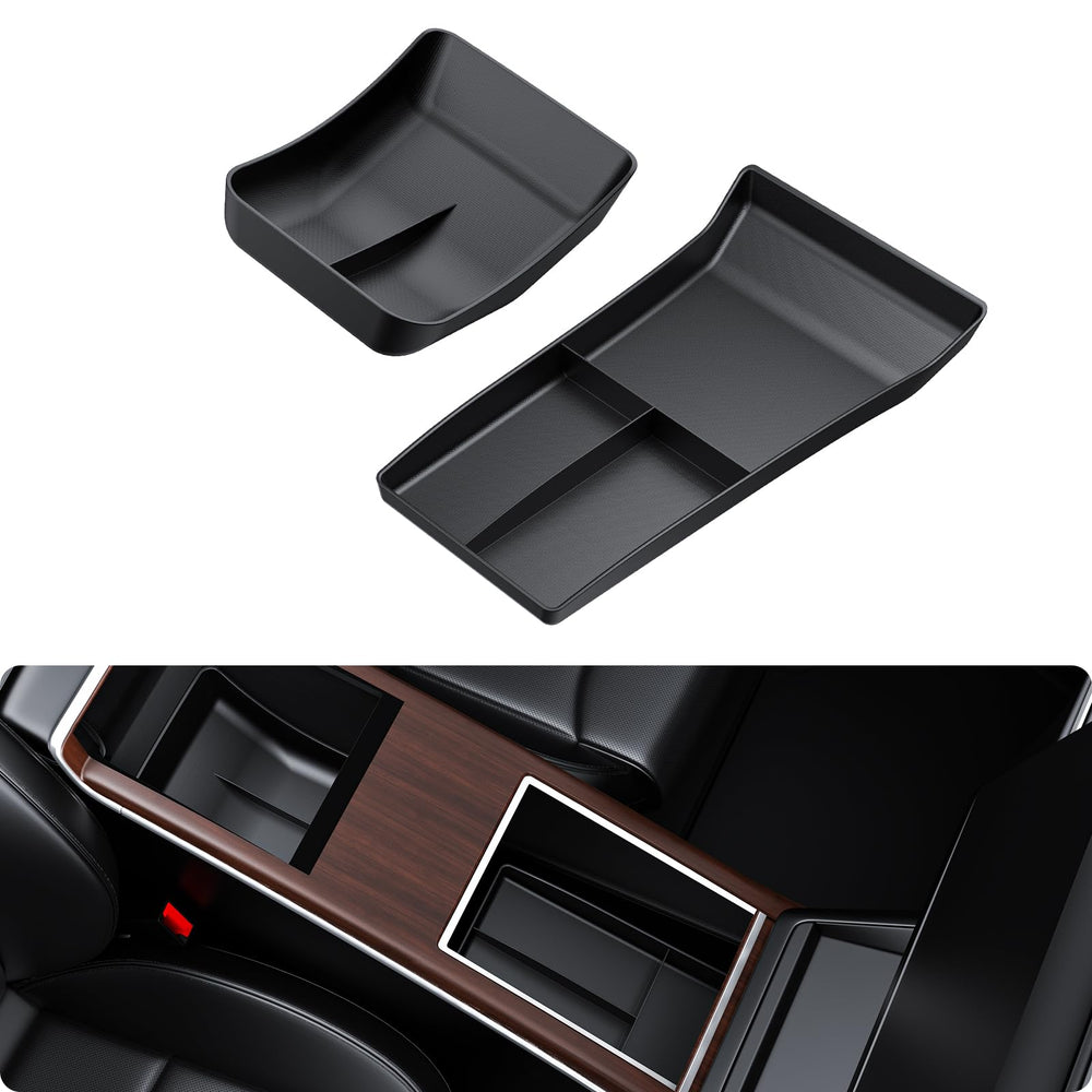 BASENOR front view of tray showing fit and organized storage benefit