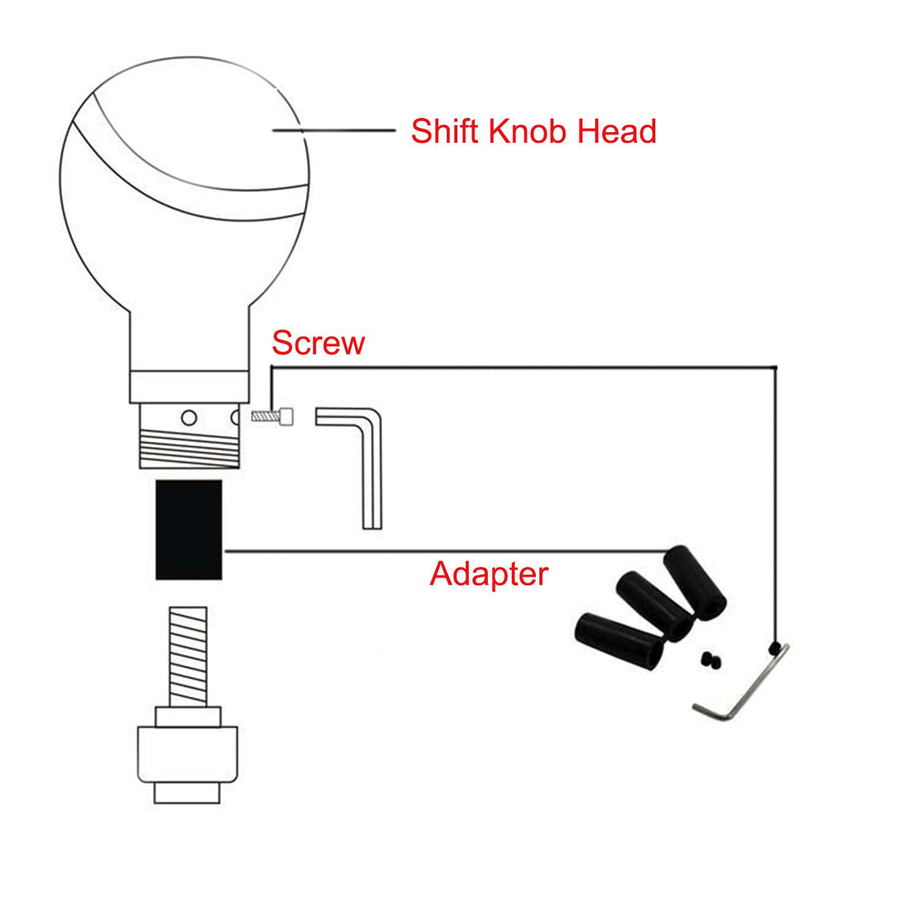 Bashineng skull shift knob lifestyle dashboard view illustrating style upgrade benefit
