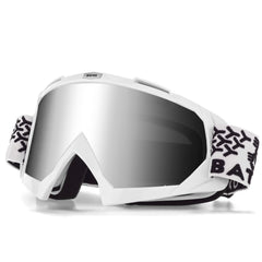 BATFOX front view goggles showing full face seal and clear protection