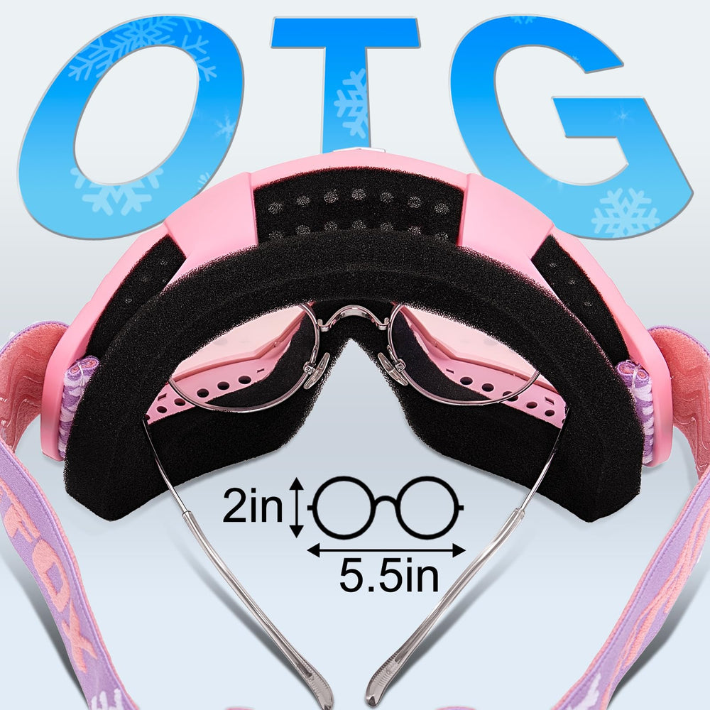 BATFOX goggles held in hand for scale showing lightweight portability