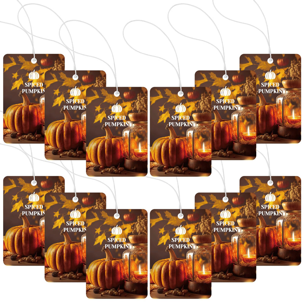 Batiyeer front packaging showing 12 pumpkin spice cards and clear quantity benefit