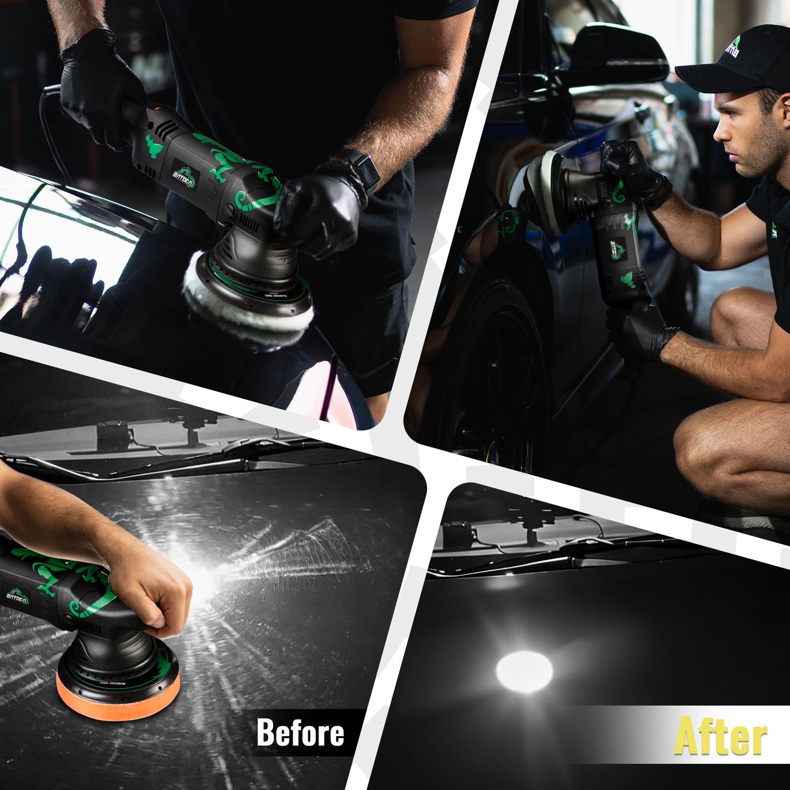 BATOCA side grip ergonomic handle for reduced fatigue during long sessions