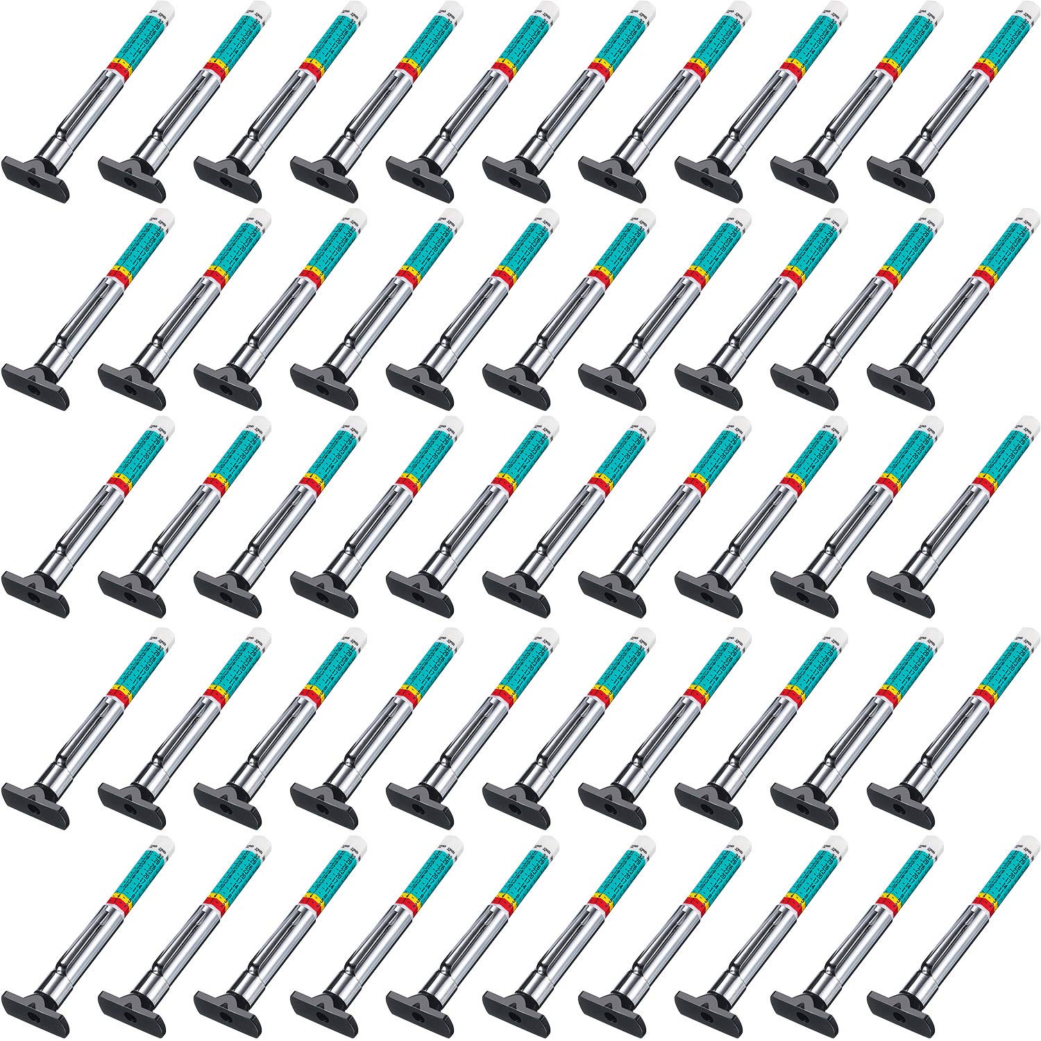 BBTO front view of 50-piece gauge pack showing quantity and compact design benefit