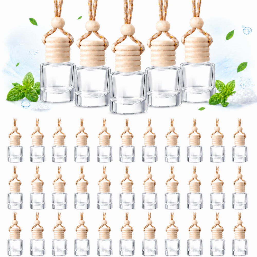 BBTO front view clear cylinder bottle showing compact design and easy fill