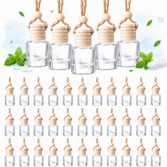 BBTO front view clear cylinder bottle showing compact design and easy fill