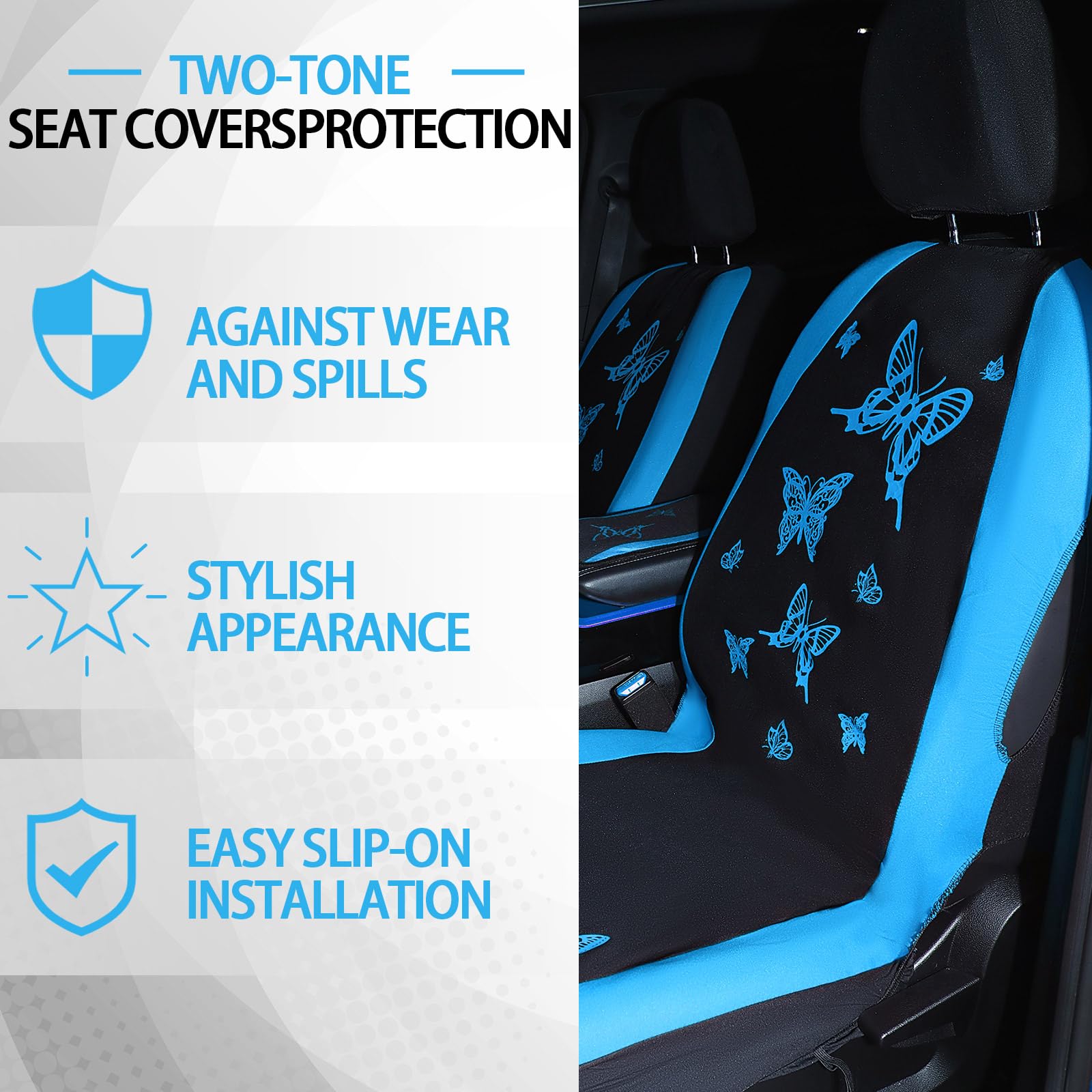 BBTO gearshift handbrake and armrest group showing matching covers for cohesive look