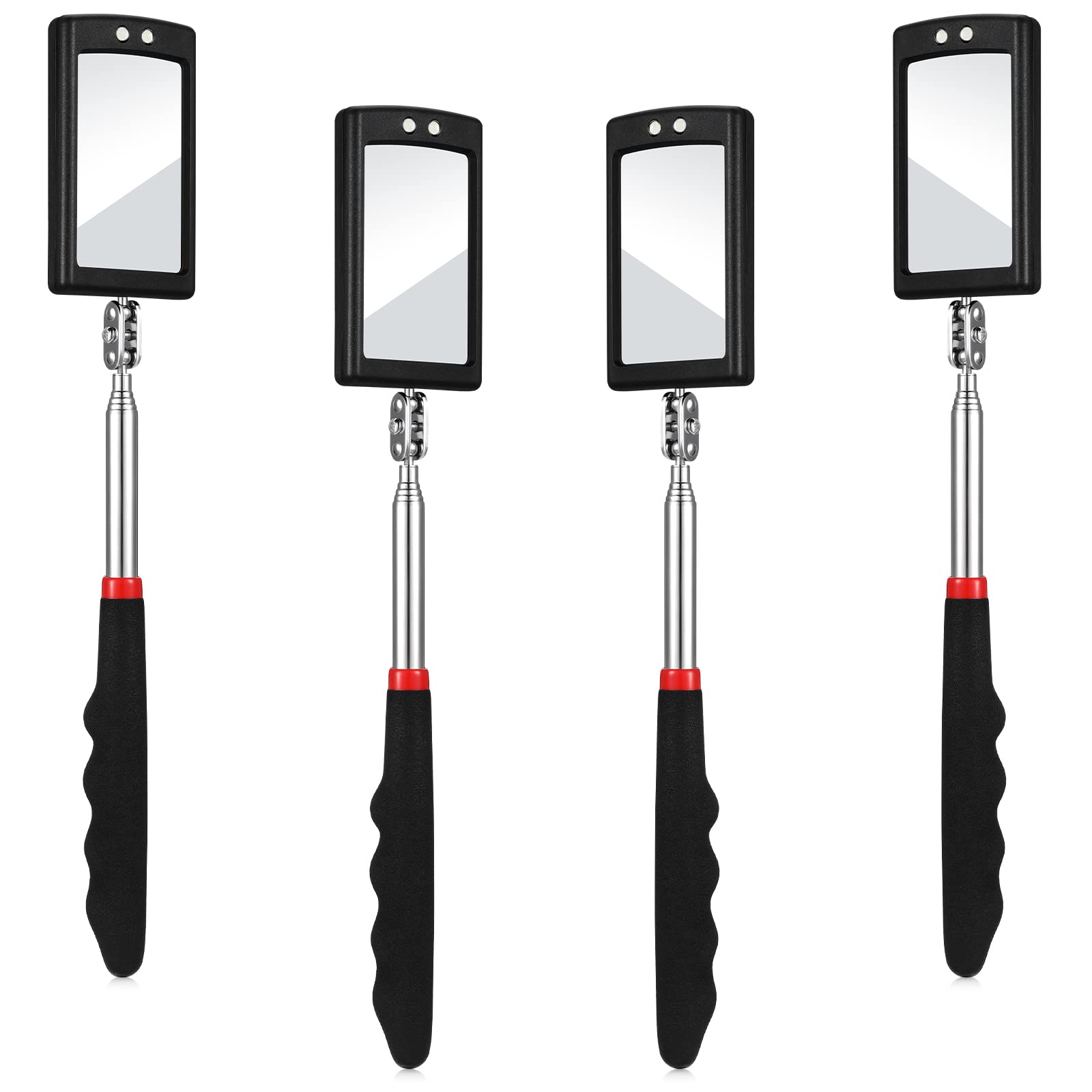 BBTO front view of mirror set showing compact, pocket-friendly design