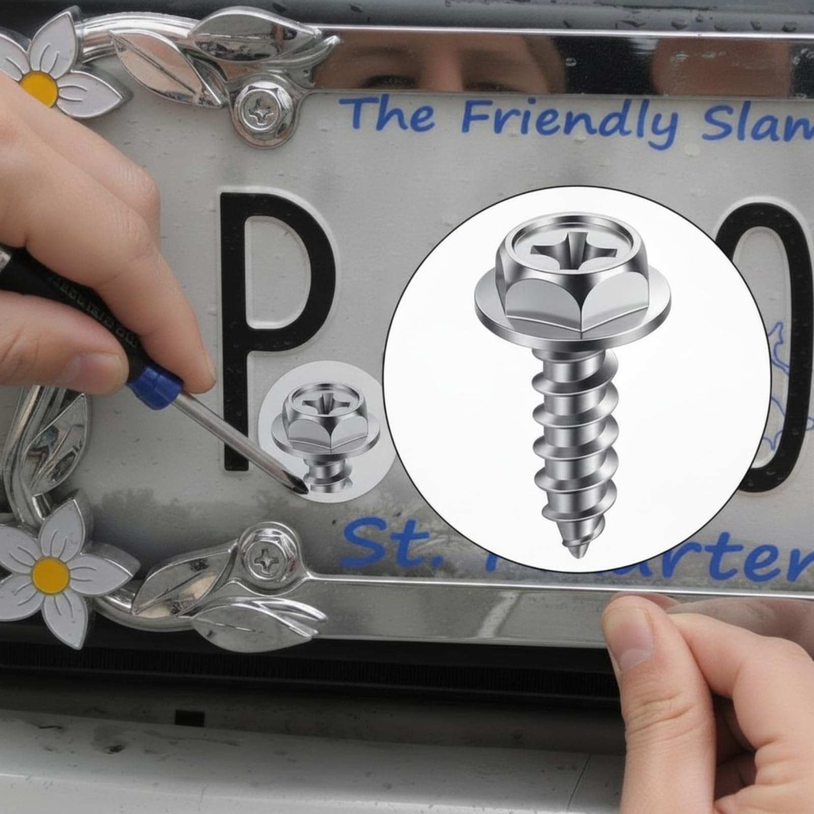 BBTO screws displayed in garage toolbox offering ready-on-hand convenience