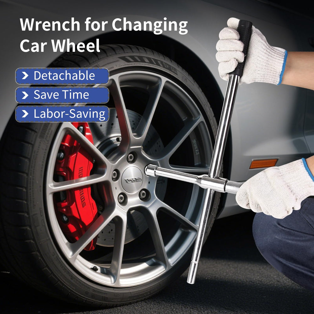 BCJCLTS removing a lug nut on a wheel showing practical roadside use benefit