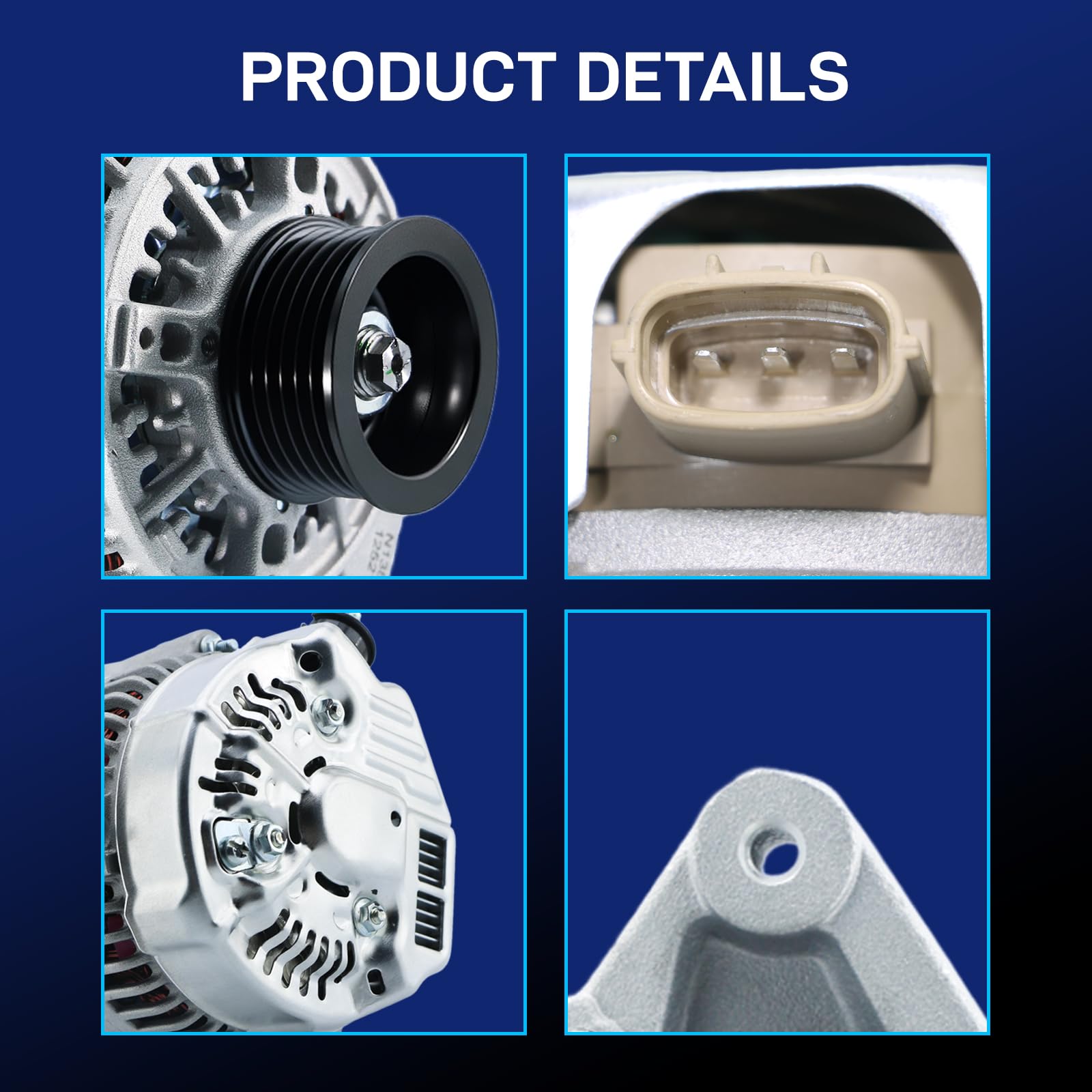 BDELI alternator spec label showing 12V 80A details for confident selection