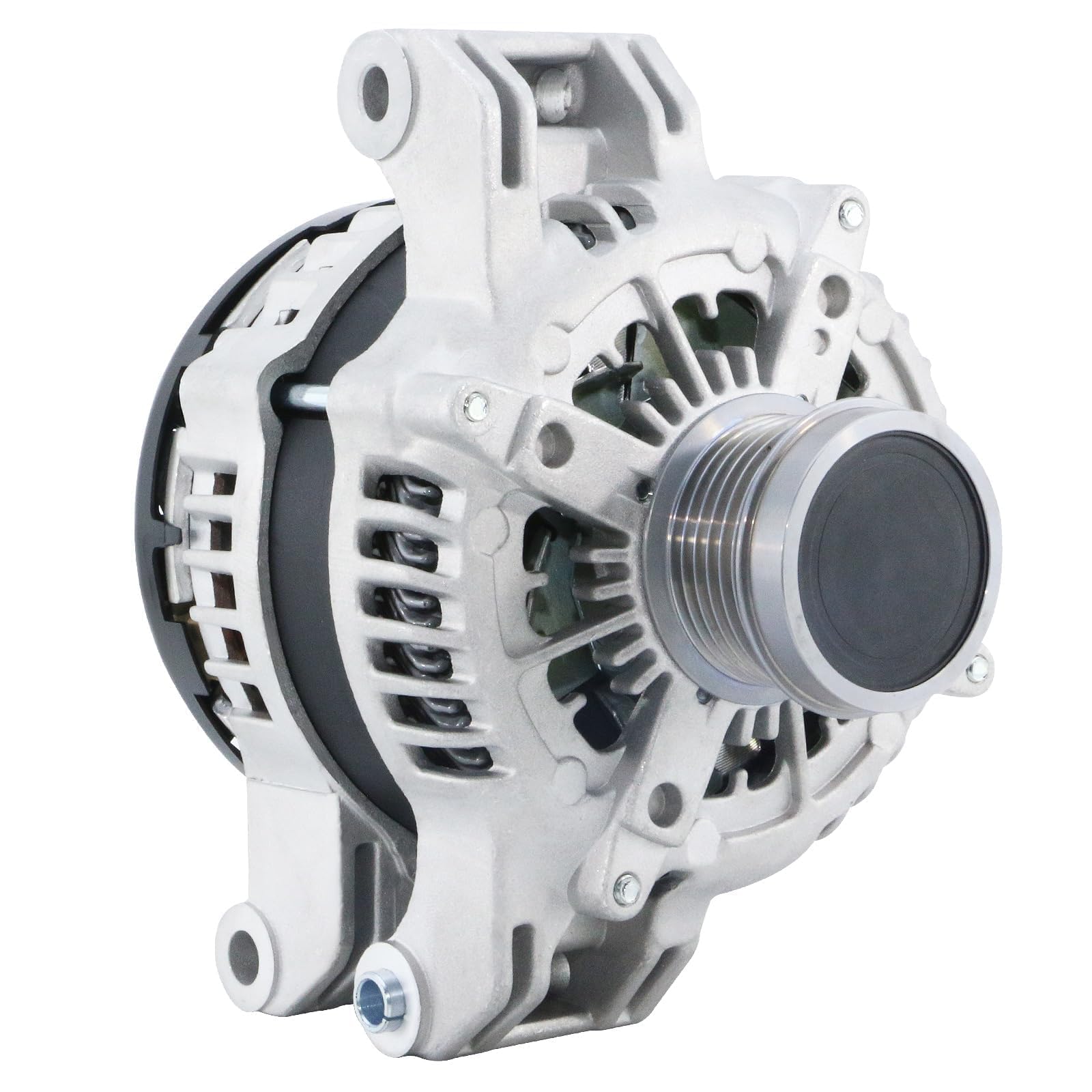BDELI alternator front view showing robust housing and fit for easy replacement