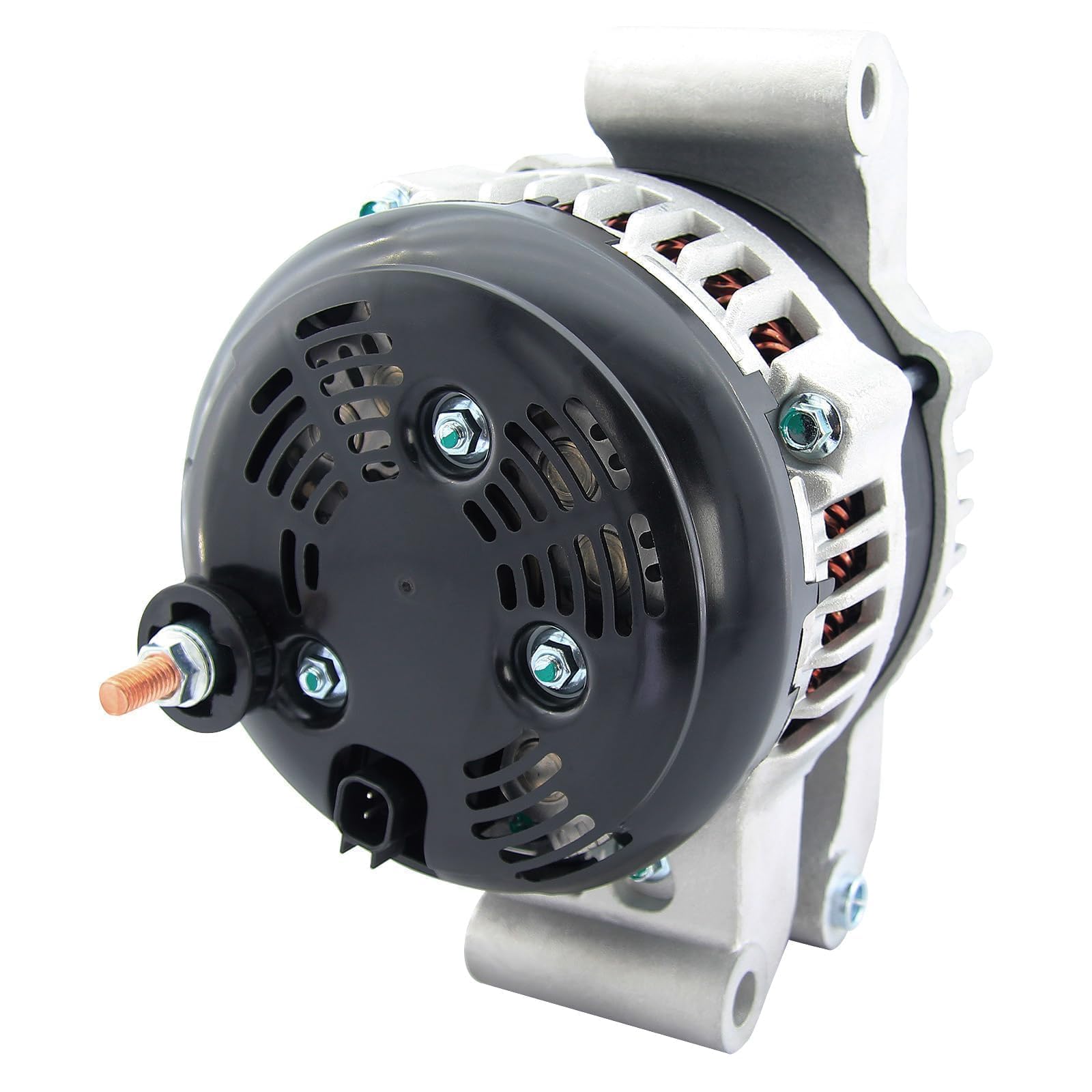 BDELI alternator pulley close-up highlighting durable pulley and smooth rotation