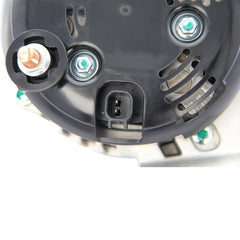 BDELI alternator rear connector detail showing plug compatibility and secure connection