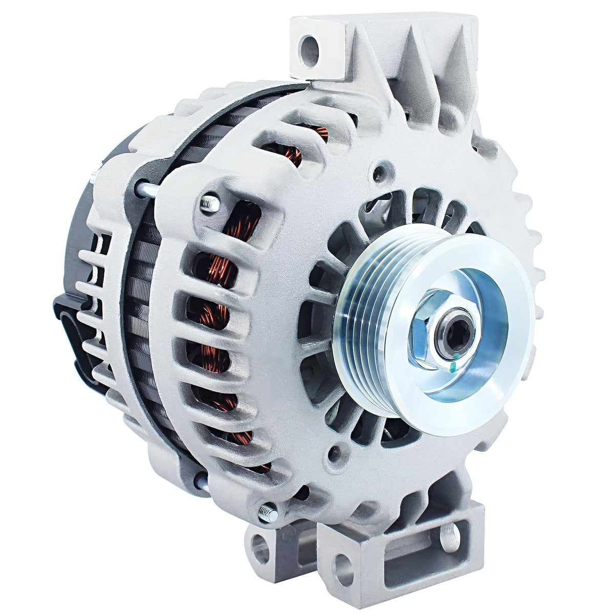BDELI alternator front housing view showing robust construction and easy fitment