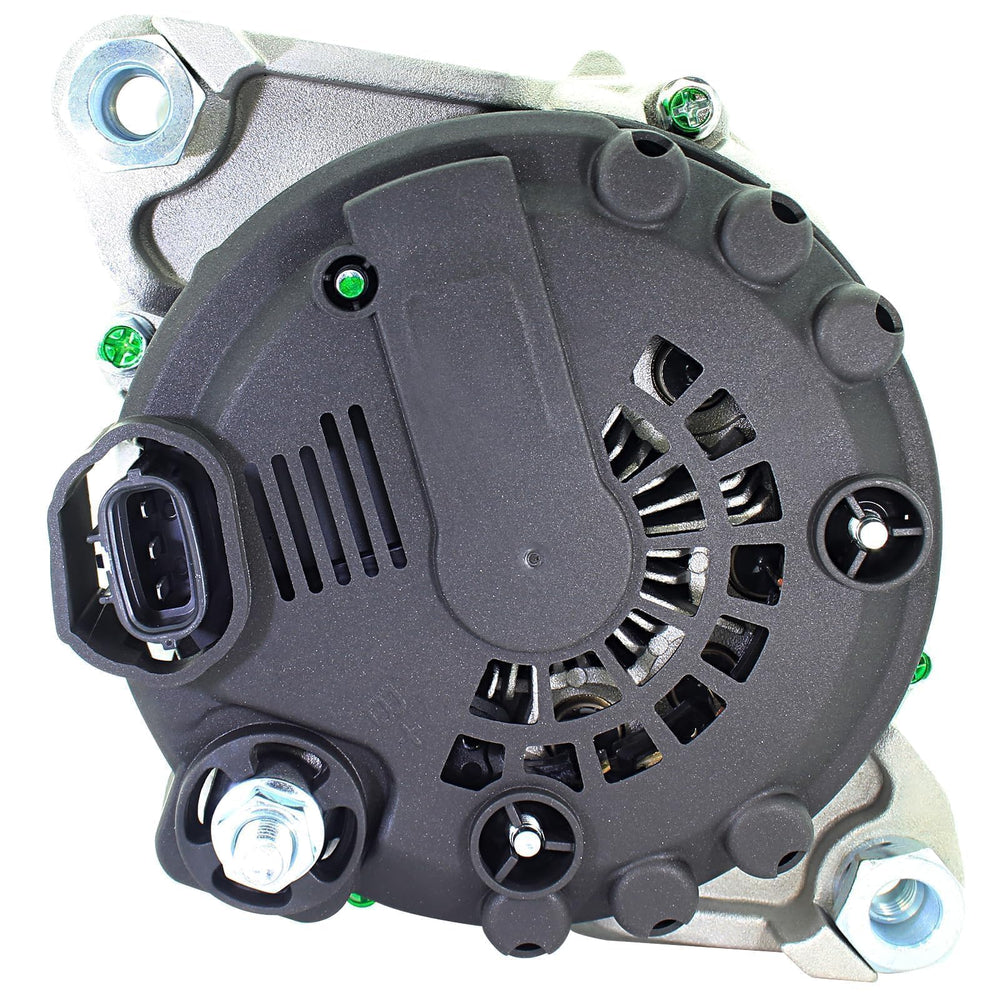 BDELI alternator side mounting detail highlighting bolt points and sturdy construction