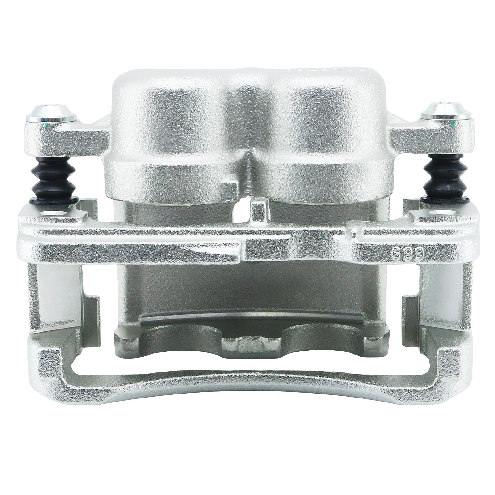 BDELI caliper bracket close-up with cast markings for correct fit