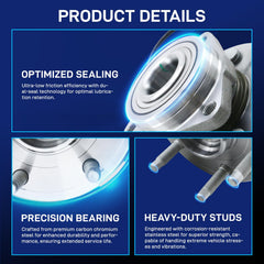 BDELI hub flange showing 6-bolt and 3-bolt triangular pattern benefits
