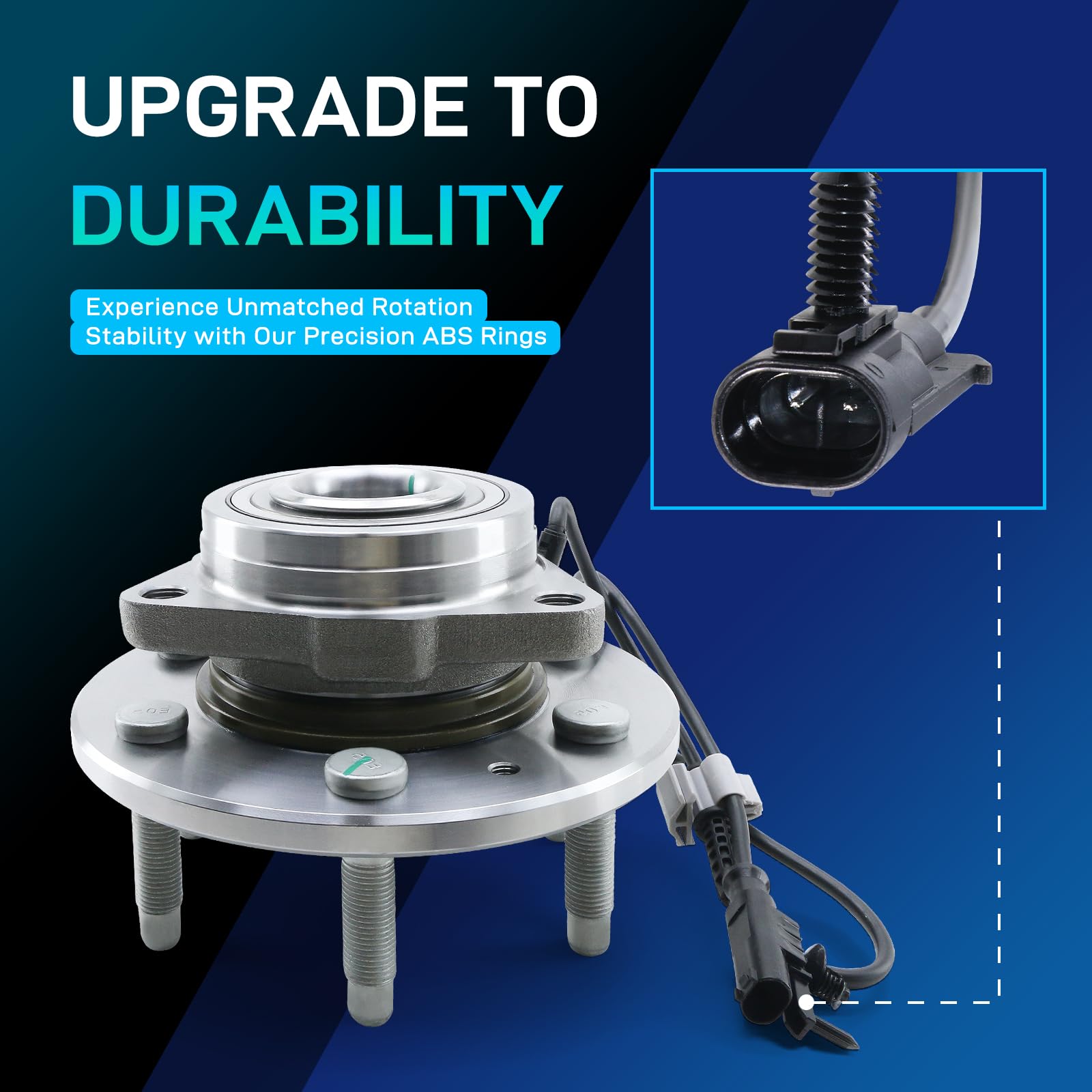 BDELI hub side profile displaying seal and corrosion resistance