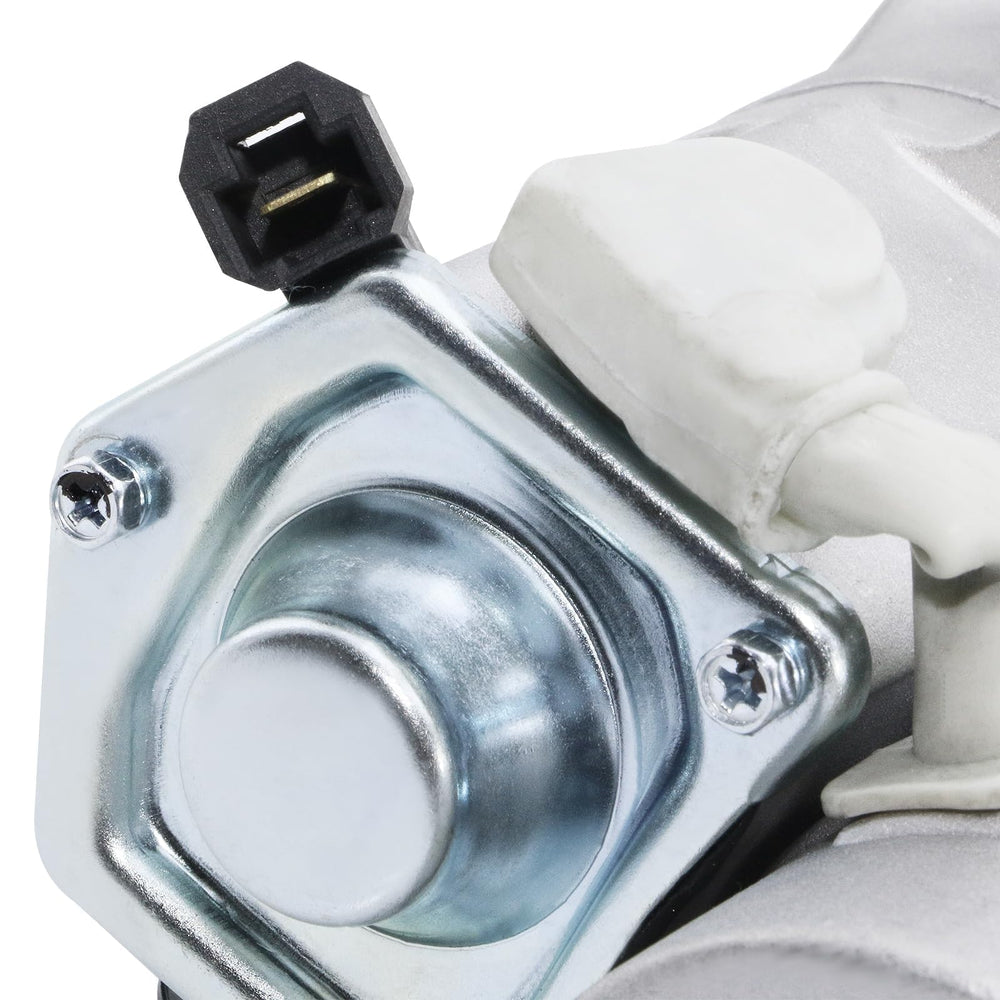 BDELI starter installed on a Mule engine demonstrating direct-fit replacement