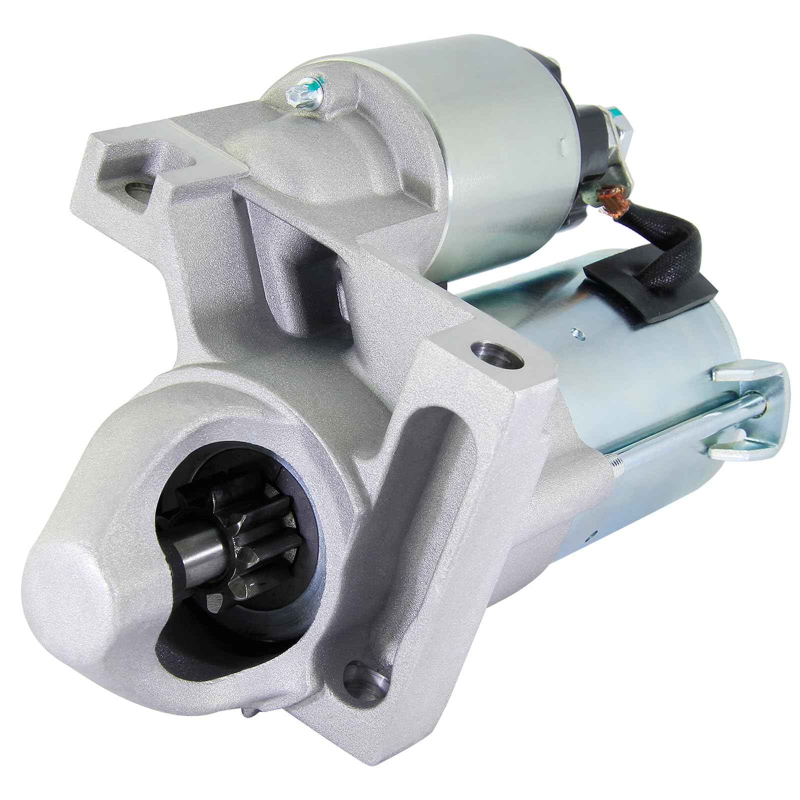 BDELI starter front view showing housing and mounting for easy fit verification