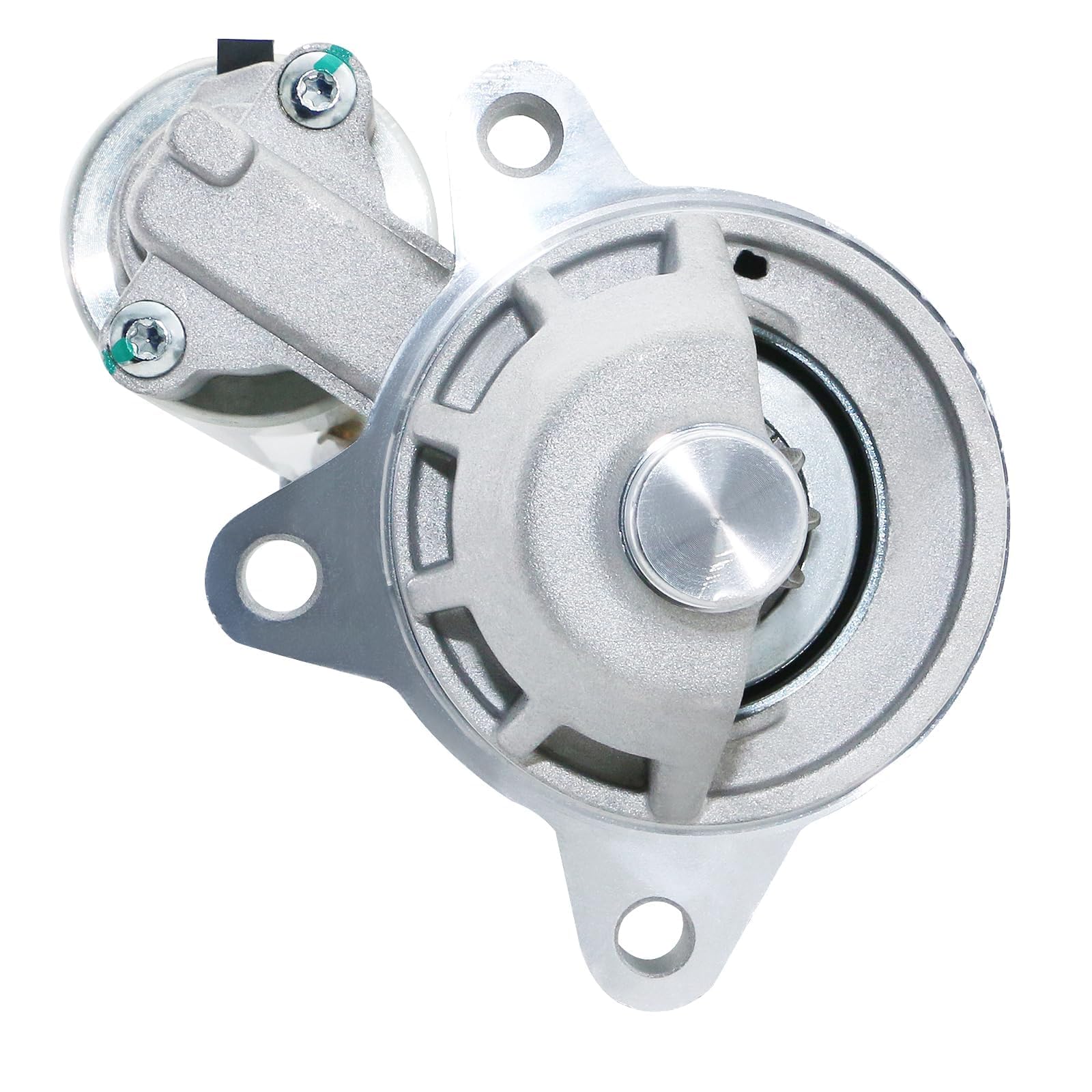 BDELI starter held in hand to show scale and ease of fitment during install